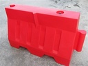 GÜVENLİK SU BARİYERİ 120 X 80 X 50 KIRMIZI