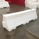 GÜVENLİK SU BARİYERİ 150 X 50 X 50 BEYAZ