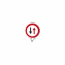 TEK GİDİŞ TEK GELİŞ / YUVARLAK LEVHA Ø280mm