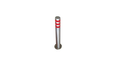 [2040] Paslanmaz Çelik Duba Paslanmaz Bariyer Ø76mm 75 cm (2 mm)