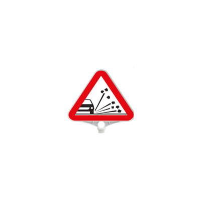 [7887] MICIRLI YOL / ÜÇGEN LEVHA 390mm