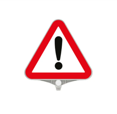 [3265] DİKKAT / ÜÇGEN LEVHA 390mm