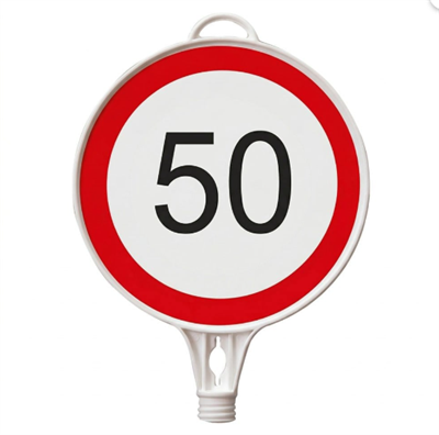 [6869] AZAMİ HIZ 50KM / YUVARLAK LEVHA Ø280mm